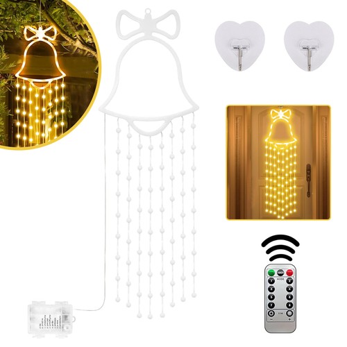 Luci natale finestra - di,