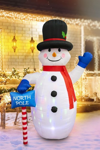 Pupazzo neve gonfiabile - di,