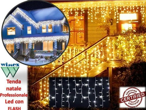 Tenda luci natale flash - tenda,